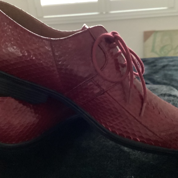 Giorgio S. Brutini Private Collection, NWT,men’s, sz 10, red genuine snake skin main image 10